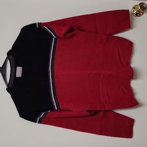 Arizona Red and Black Sweater